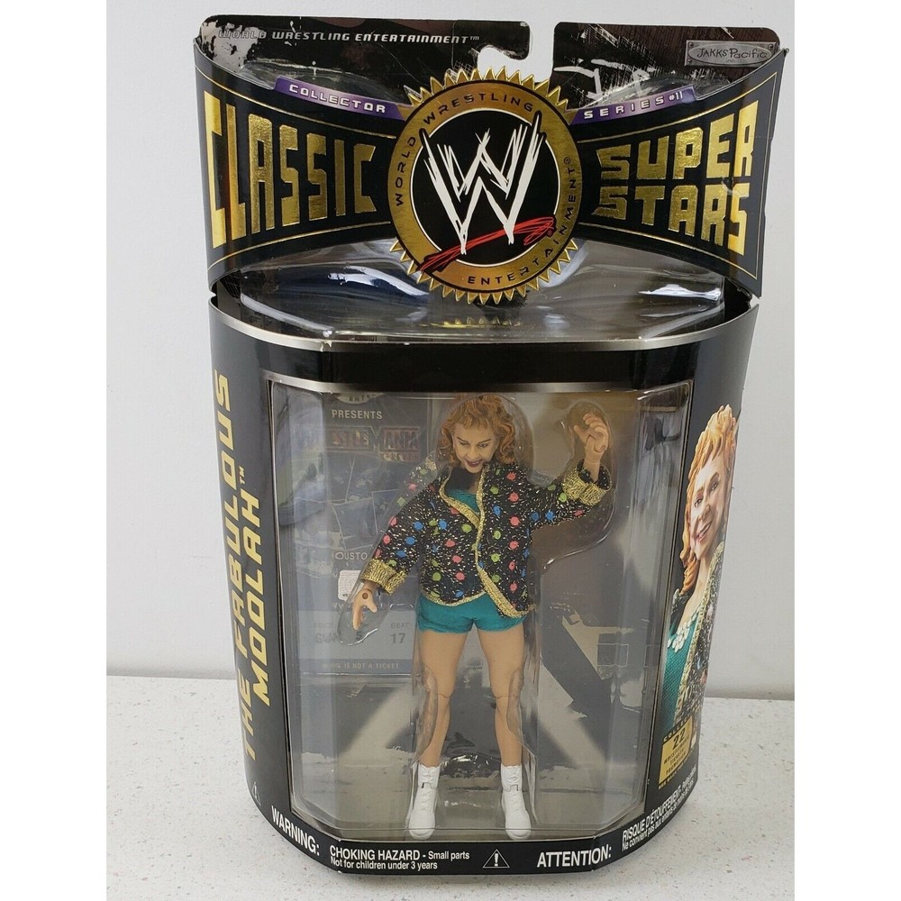 The Fabulous Moolah WWE Jakks 2006 Classic Superstars #11 Collector Series NIP